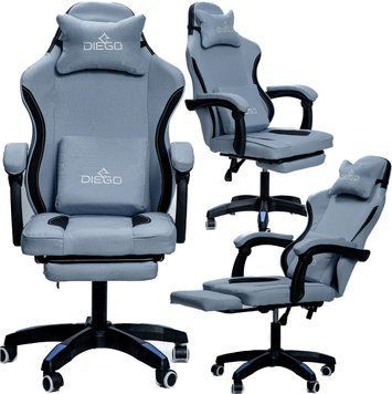 Крісло геймерське DIEGO Soft Blue G2711-Blue фото