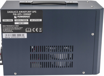 ДБЖ Powermat 1500ВА 1200Вт чиста синусоїда (Польща) PM1215 фото