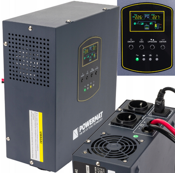 ДБЖ Powermat 1500 ВА 1200 Вт чиста синусоїда (Польща) PM1223 фото